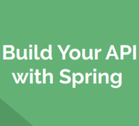 Build Your API with Spring5 英文版，短小精悍