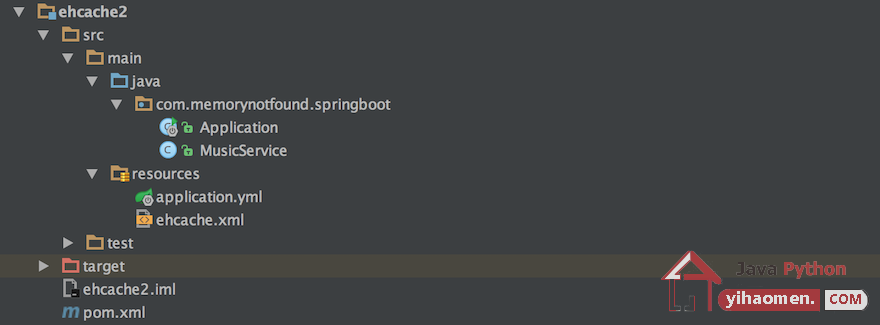 Spring Boot Ehcache 2 Caching Example Configuration