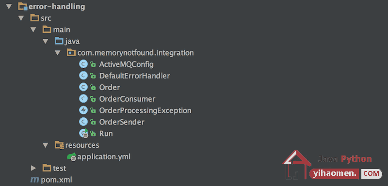 Spring JMS Error Handling Configuration Example