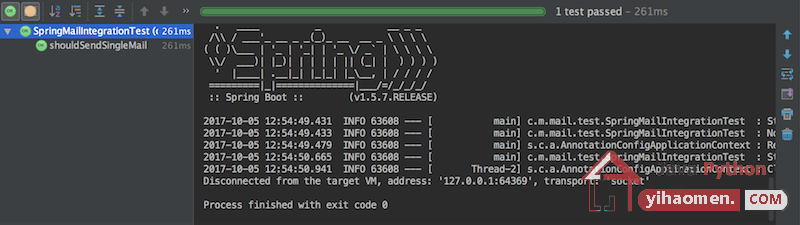 Spring Mail Integration Testing with JUnit and GreenMail Example