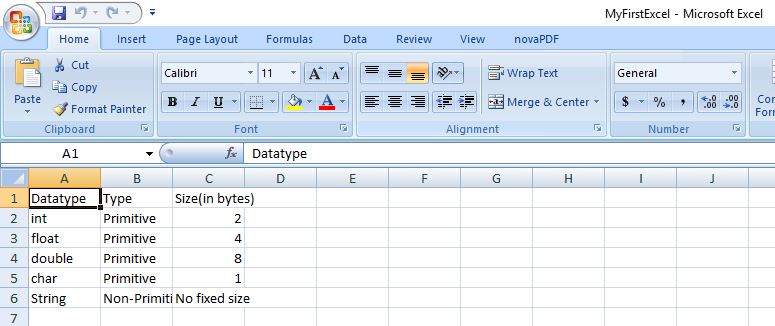 Apache POI – Reading and Writing Excel file in Java