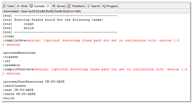 Gradle  bootstrap class path not set in conjunction with -source 1.5