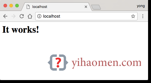 Mac OSX  where is default localhost folder?